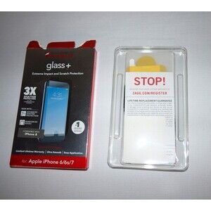 ZAGG Invisible Shield Glass+Extreme Impact & Scratch Protection iPhone 8/7/6s/6